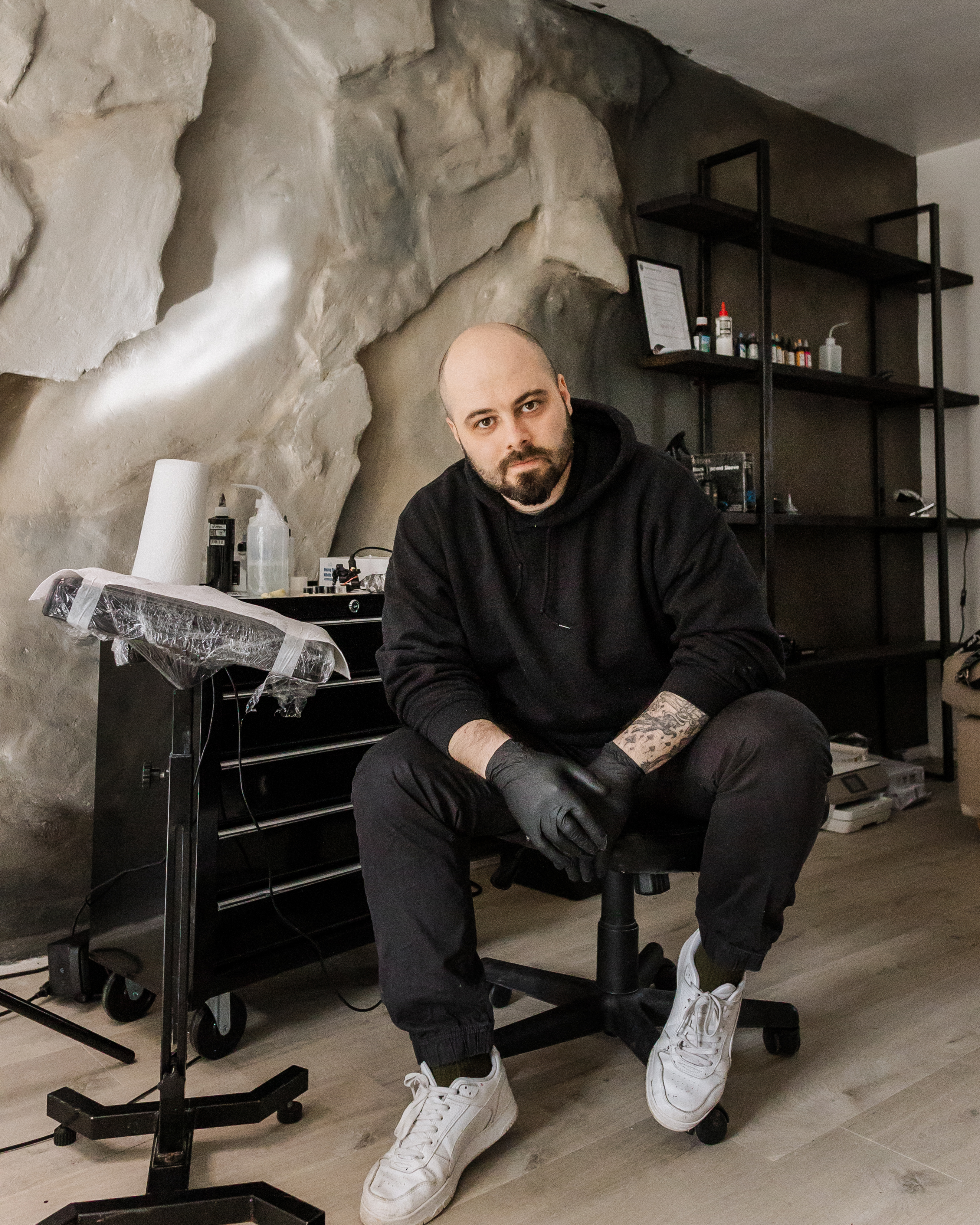 I.AM.VIK tattoo artist at Block 50