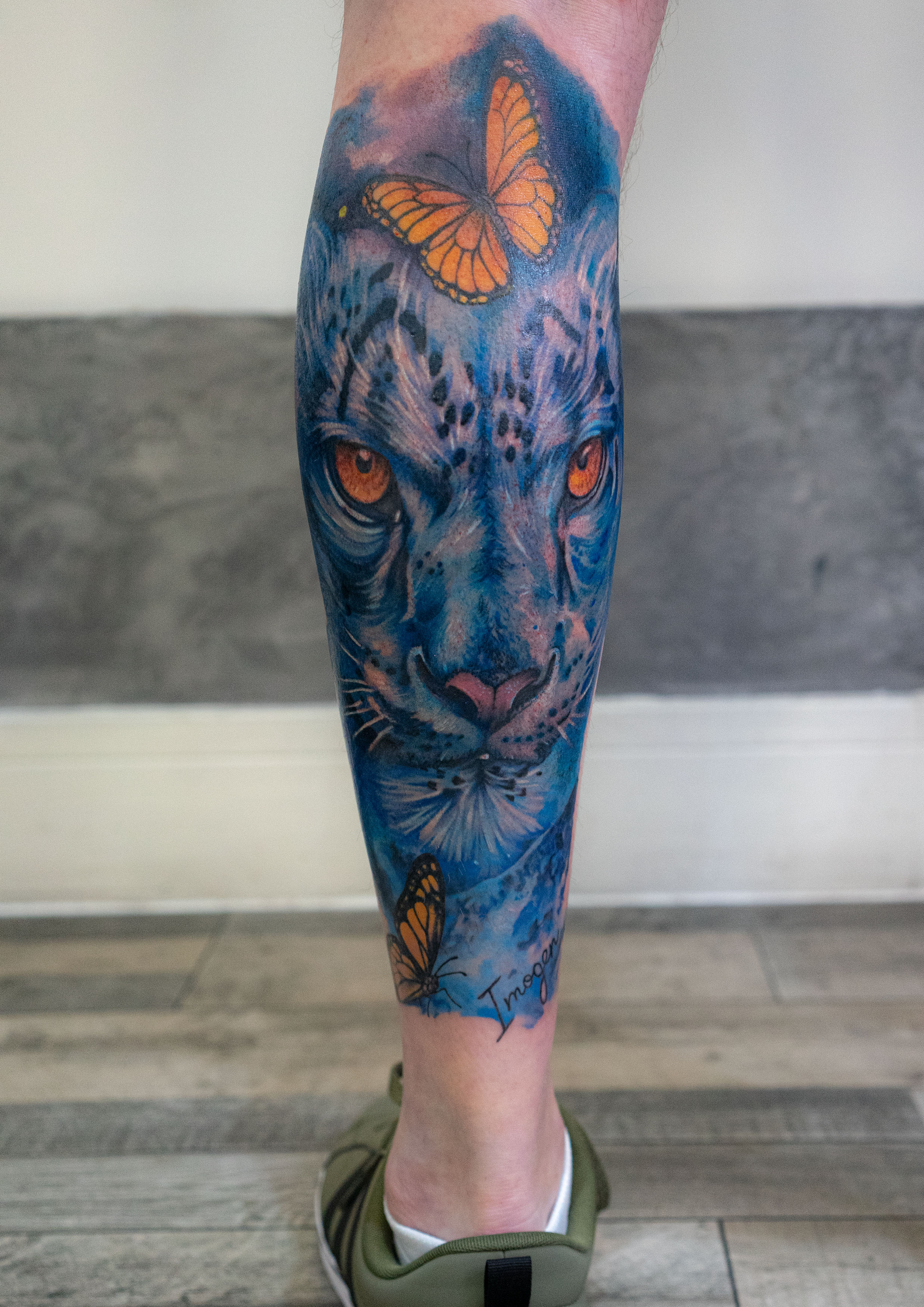 Colour Gallery tattoo example at Block 50