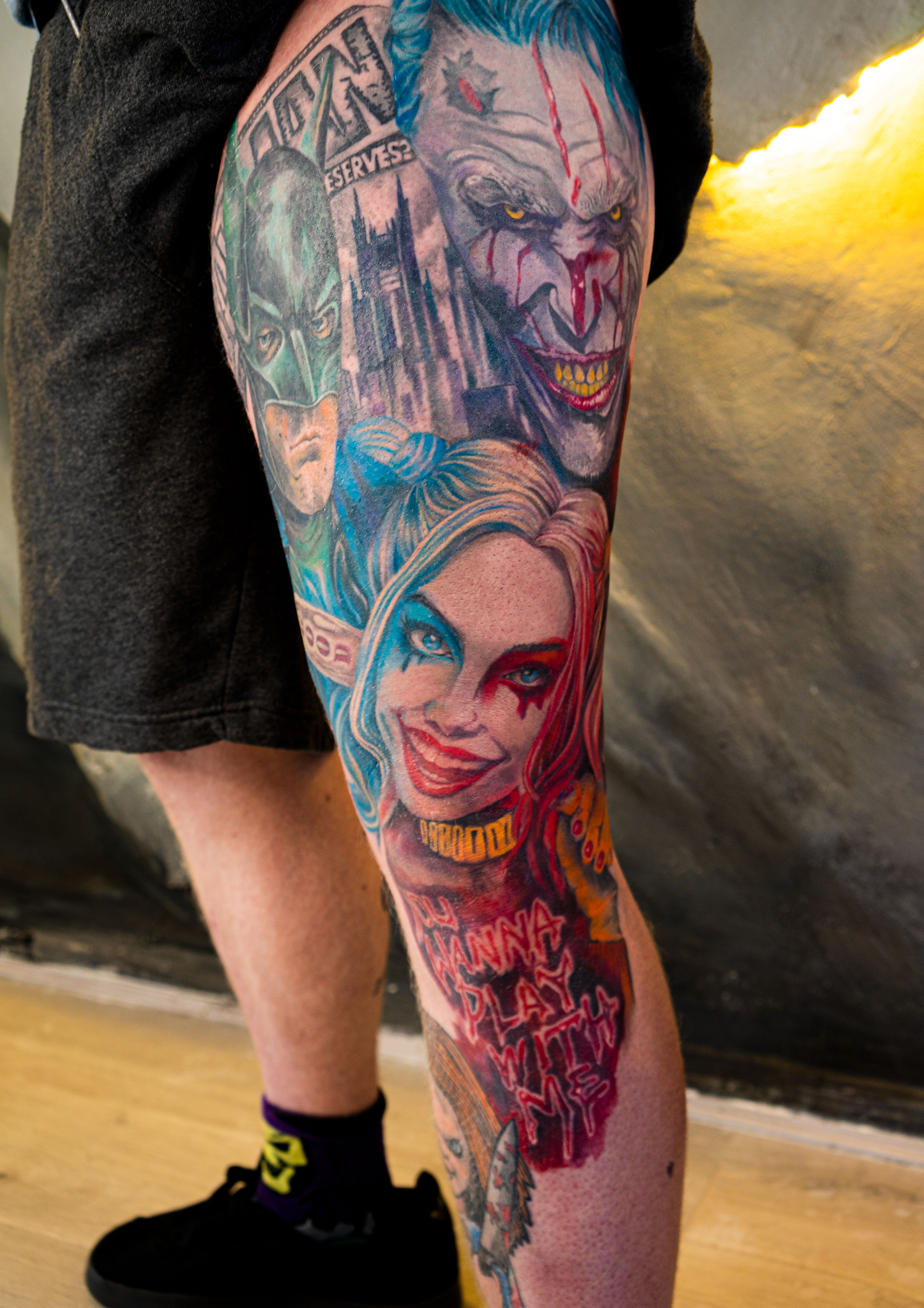 Colour Gallery tattoo example at Block 50