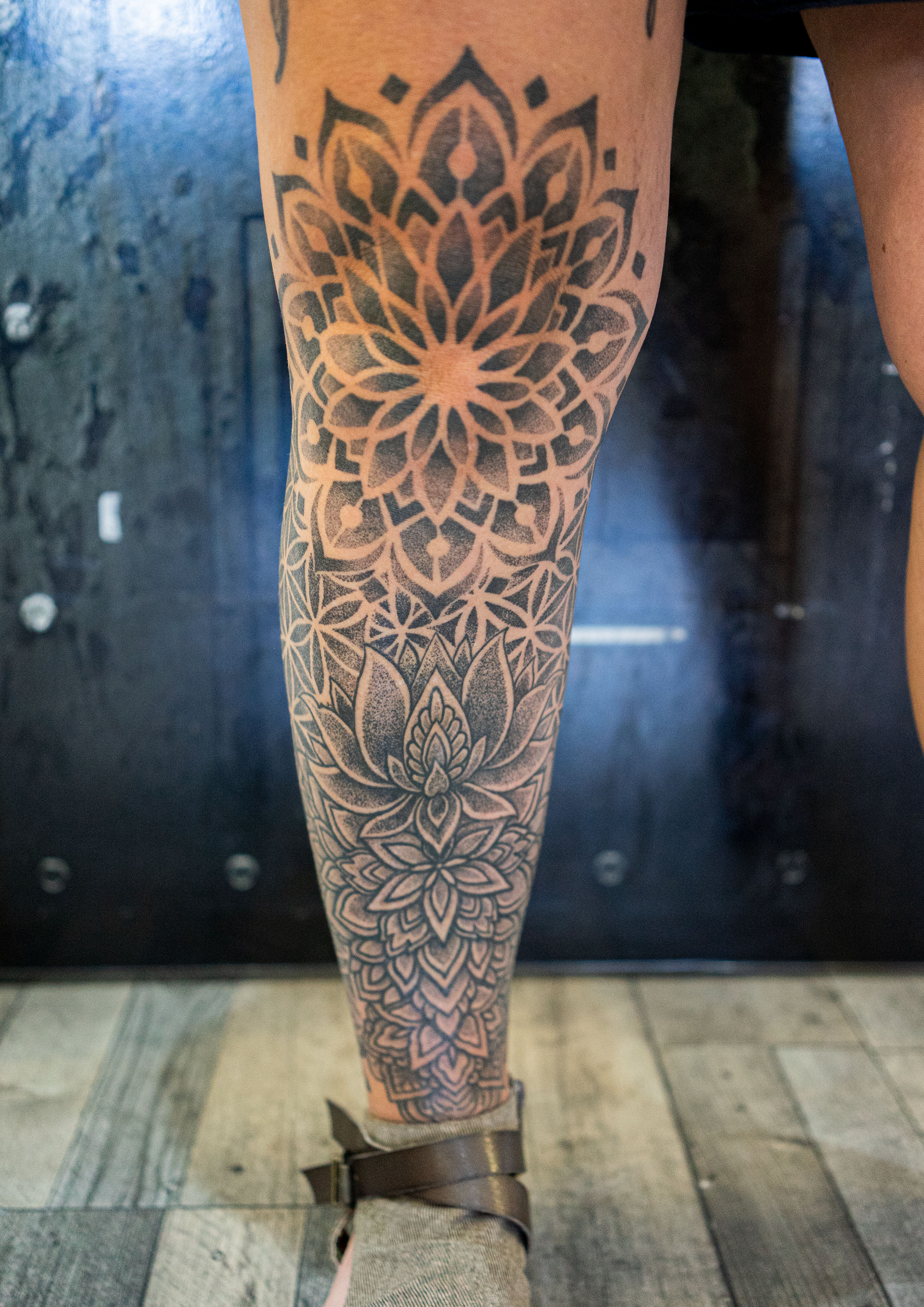 Blackwork Gallery tattoo example at Block 50