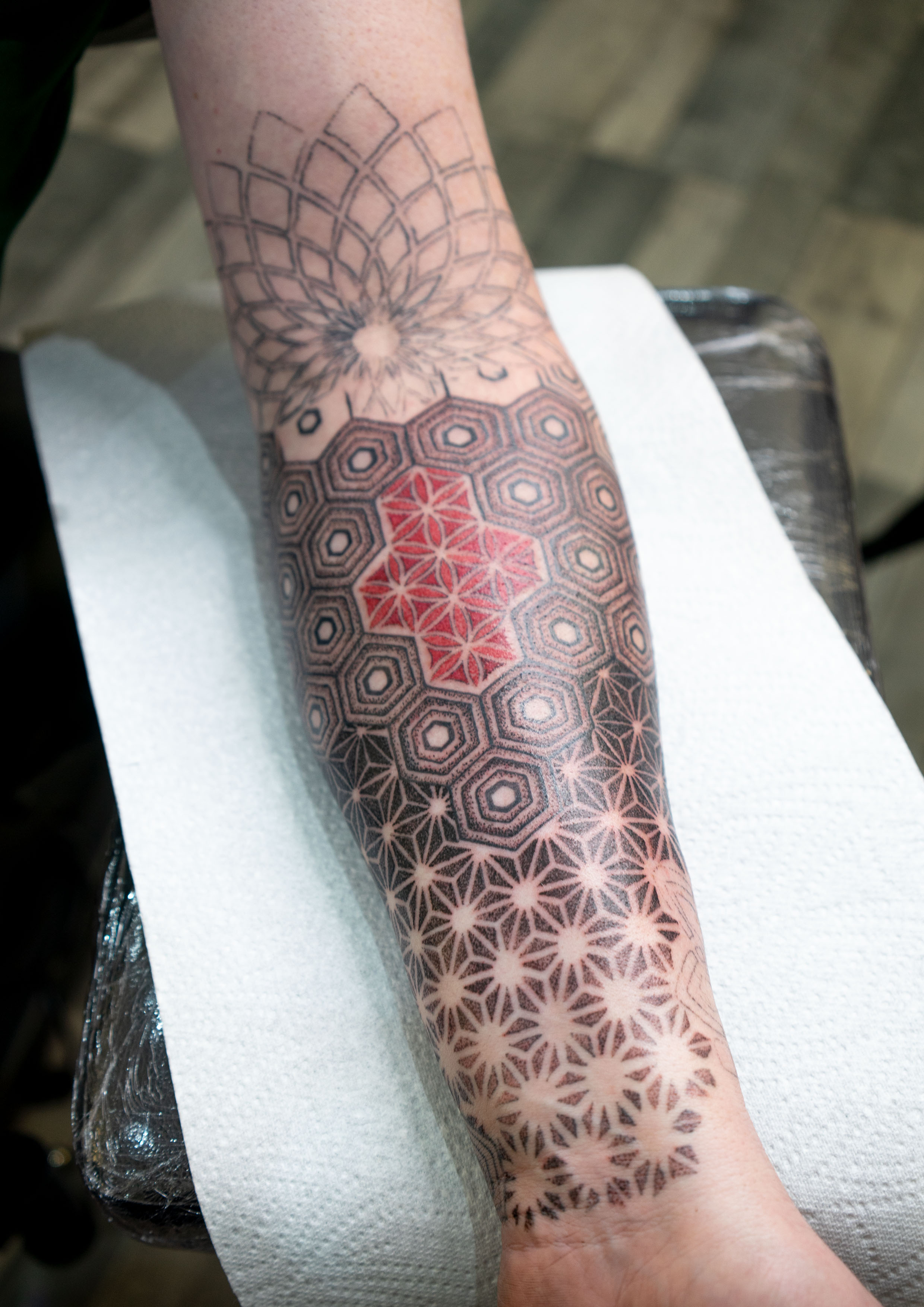 Blackwork Gallery tattoo example at Block 50