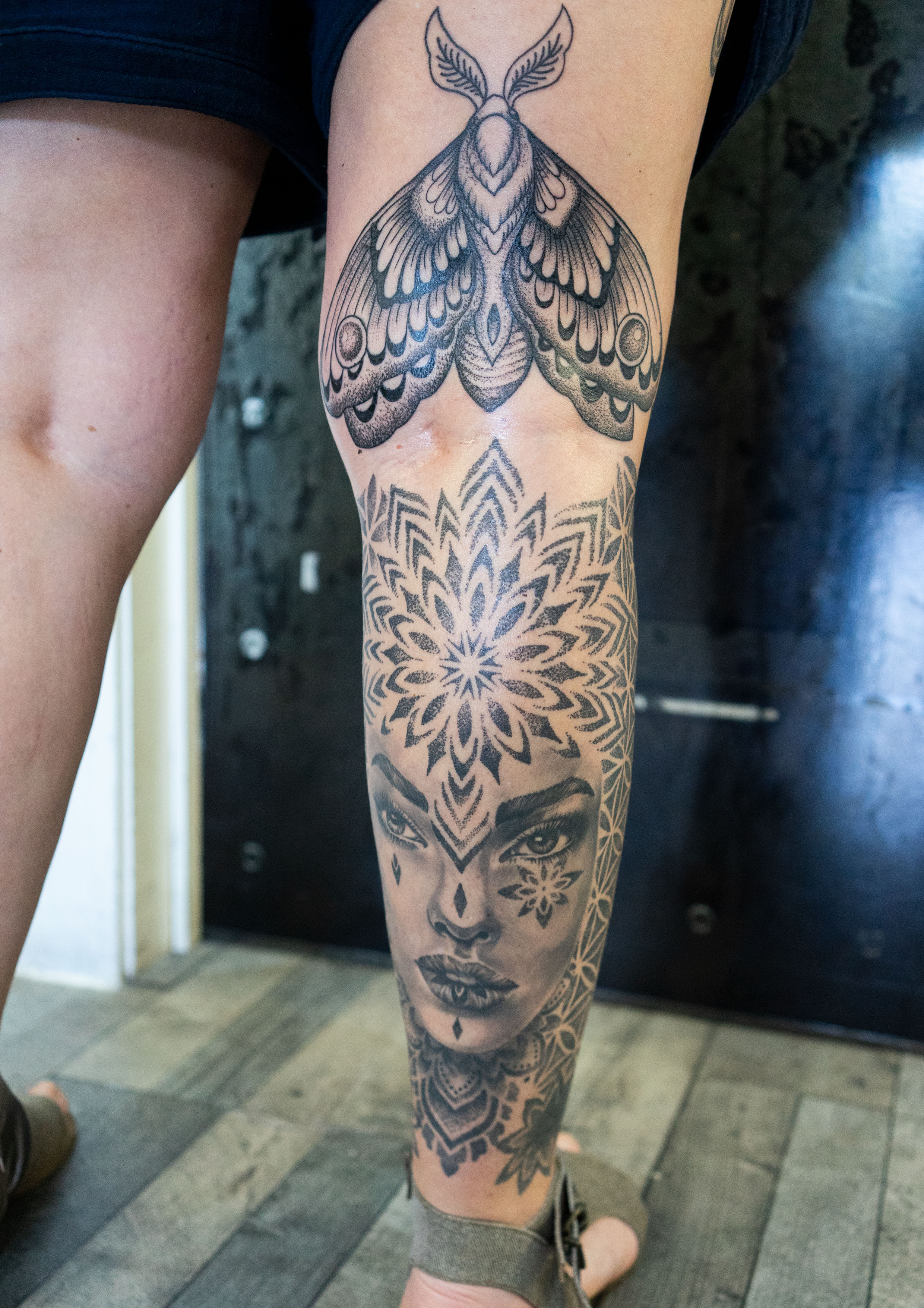 Blackwork Gallery tattoo example at Block 50